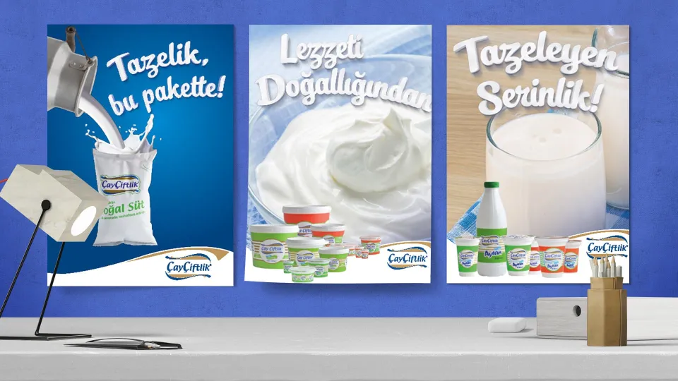 Çay Çiftlik — Poster Afiş Tasarımı