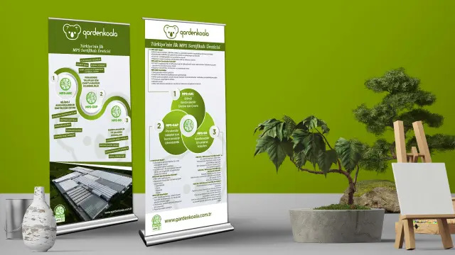 Garden Koala — Roll-up