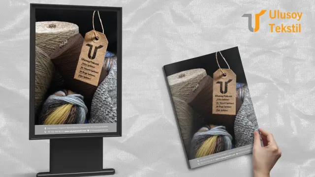 Ulusoy Tekstil — Dergi İlanı ve Açık Hava Reklam Tasarımı
