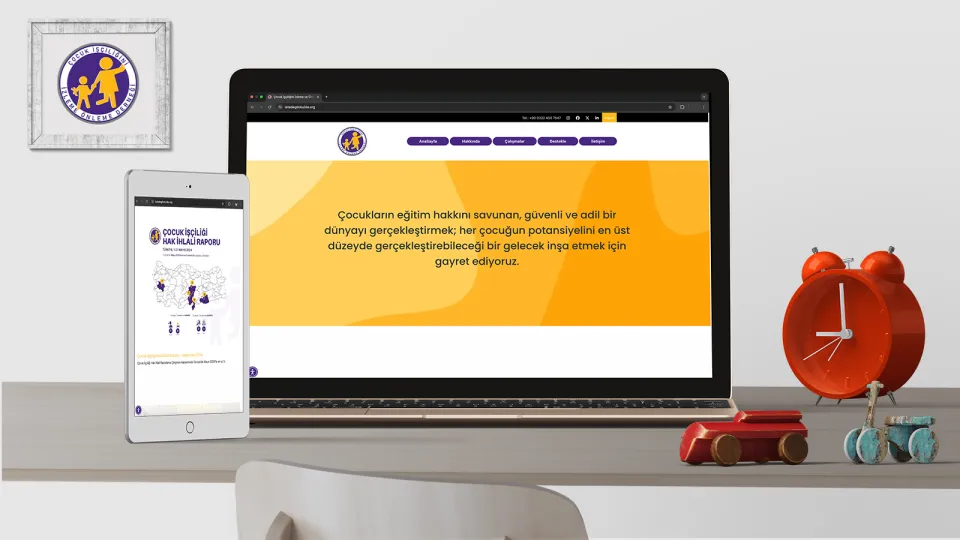 Çocuk İşçiliği İzleme ve Önleme Derneği — İnternet Sitesi Tasarımı